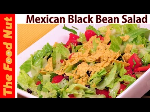 Mexican Black Bean Salad Recipe | The Food Nut