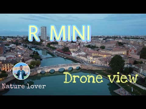 Rimini city. Italy 🇮🇹. Drone view.