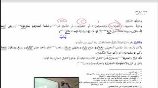 شرح القطر (19) باب الحال image