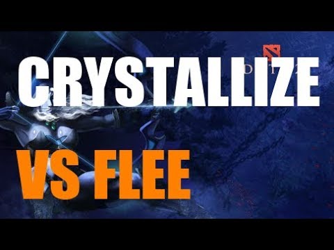 Crystallize [Drow Ranger] Terminates FLee | 4-1 K-D | Dota 2 Pro Gameplay!