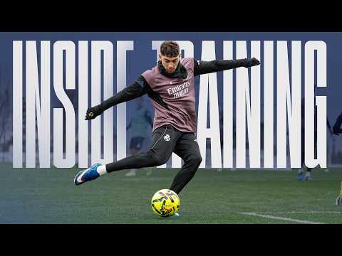 Prep work ahead of Real Sociedad! | Real Madrid City