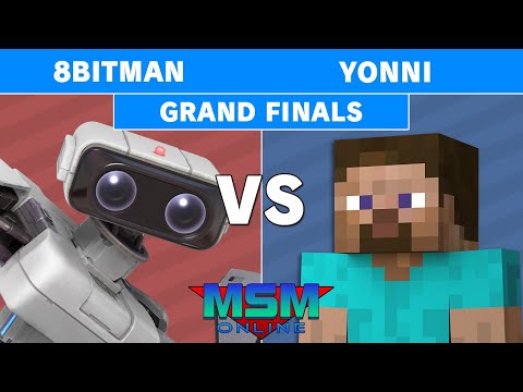 MSM Online 41 - 8BitMan (ROB) Vs. Yonni (Steve) Grand Finals - Smash Ultimate