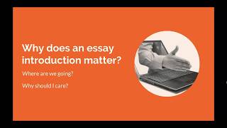 How to Write Essay Introductions for a Literary Analysis