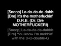 Dr Dre feat. Snoop Dogg and Nate Dogg - The ...