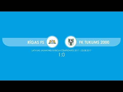 Rīgas FS U15 - FK Tukums 2000 U15 | 1:0