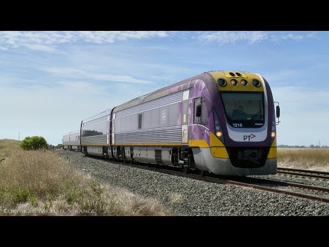 Vline Vlocity Diesel Railcar Transfer VL16 & VL85  (27/1/2021) - PoathTV Trains In Australia