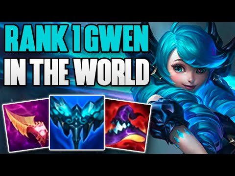 BEST GWEN TOP MAIN IN THE WORLD FULL CHALLENGER GAMEPLAY! | CHALLENGER TOP GWEN GAMEPLAY | 12.9 S12