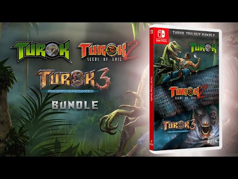 Turok Trilogy Bundle Uses Same Save Files As Digital Version On Nintendo Switch!!!