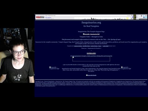 Sanguinarius.org GONE Forever? Real Vampire Resources (& why I'm thinking about it again)