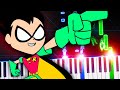 Teen Titans Theme Song Piano Tutorial
