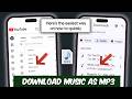 How To Download MP3 Music From YouTube Download Music From YouTube As MP3