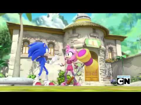 SonAmy Moments in Sonic Boom Episode 24
