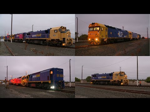 Locomotive Swap For 7737V Grain Train Featuring X48 (19/3/2019) - PoathTV Australian Railways