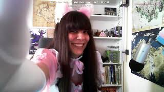 Catgirl maid cleans houses UwU