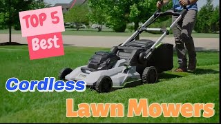 Top 5 Best Cordless Lawn Mowers 2026 - Ultimate Buying Guide