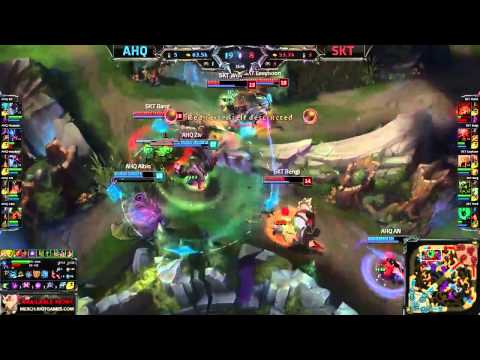AHQ vs SKT MSI group stage Day 2 game Highlights