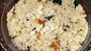 Ven Pongal or Ghee Rice