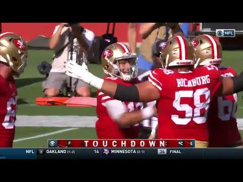 Jimmy Garoppolo Hits Dante Pettis in the endzone and Niners took the lead that led to a Dub!