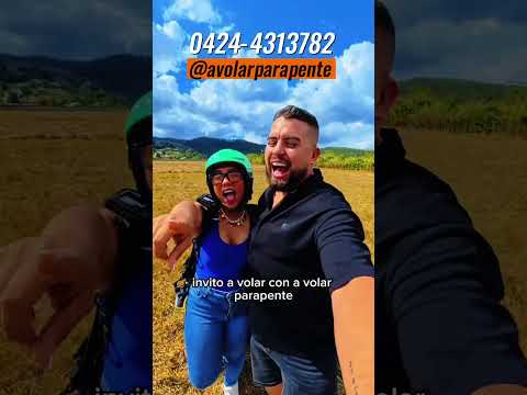 A Volar Parapentes en Nirgua - Yaracuy, Venezuela con el Instructor Miguel +58 424-4313782