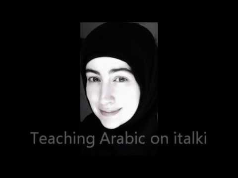 Arabic lessons on italki by Mumtaz :)