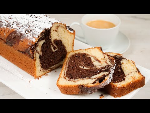 Becherkuchen / Kinderleichter Marmorkuchen ohne Waage