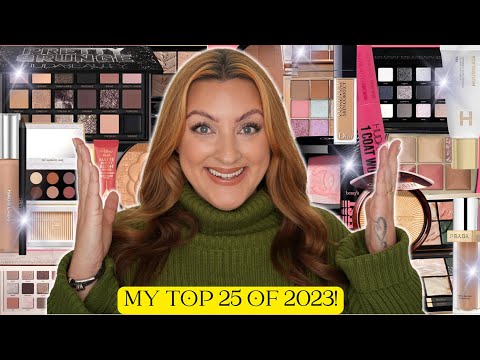 THE BEST MAKEUP OF 2023 | My Top 25 Products of The Year!