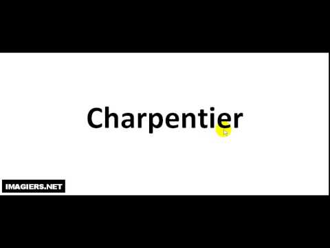 How To Pronounce French Last Name Charpentier
