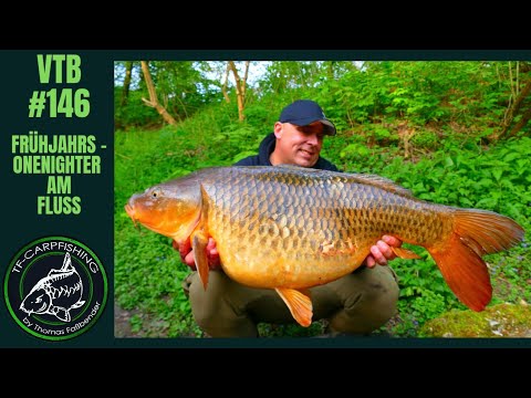 Karpfenangeln VTB 146 - Ein Frühjahrs-Onenighter am Fluss