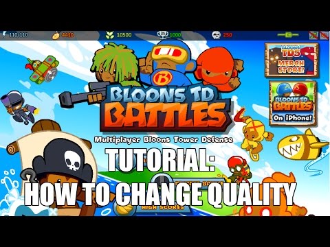 BTD Battles (and all other Flash Games) - How to Change Quality