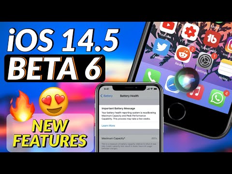 What's New in iOS 14.5 Beta 6 Update I What are new features in iOS 14.5 Beta 6 I iOS 14 Beta Update