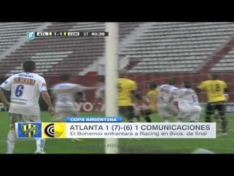 Atlanta  (7) 1-1 (6) COMUNICACIONES | COPA ARGENTINA | 2014-15 | En Huracan.