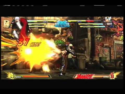 Marvel vs Capcom 3 Dante Style Combo 4 (Viper assist and Exchange) By MarshallLawx