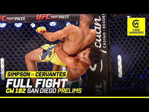 Joshua Simpson vs Joshua Cervantes full fight