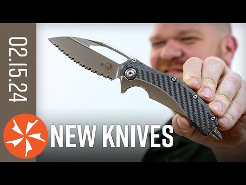 New Knives for the Week of February 15th, 2024 Just In at KnifeCenter.com