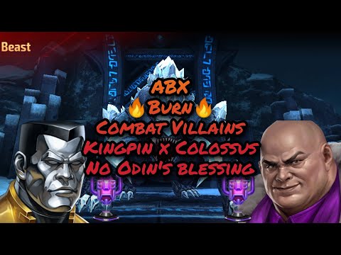 ABX Burn 🔥 Combat Villain: Kingpin x Colossus