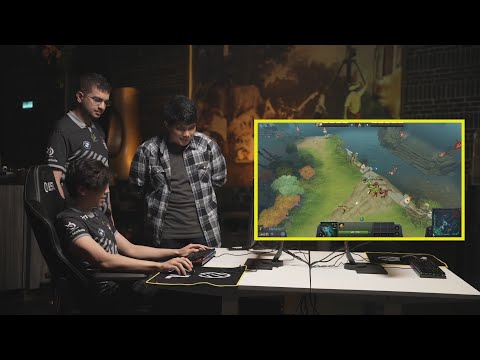 Ammar vs Taiga In Last Hitting Challenge With Kobold Creep - Dota 2