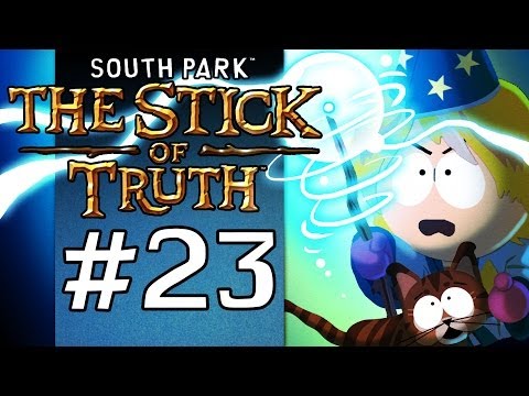 South Park: The Stick of Truth Gameplay Walkthrough w/ SSoHPKC Part 23 - ManBearPig Boss Fight