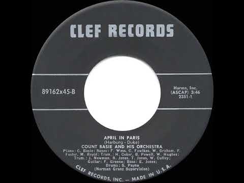 1956 HITS ARCHIVE: April In Paris - Count Basie (hit single version)