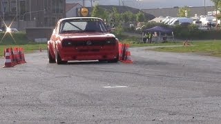 preview picture of video 'Osterslalom Neuss Gruppe H - Kadett C Coupe / Ford Escort'