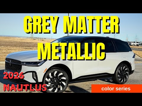 2026 Lincoln Gray Matter Metallic – New Color Walkaround | Real-Life Look