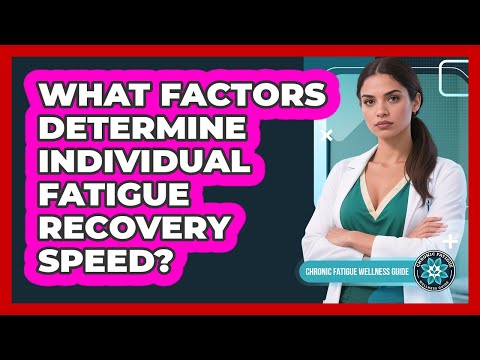 What Factors Determine Individual Fatigue Recovery Speed?