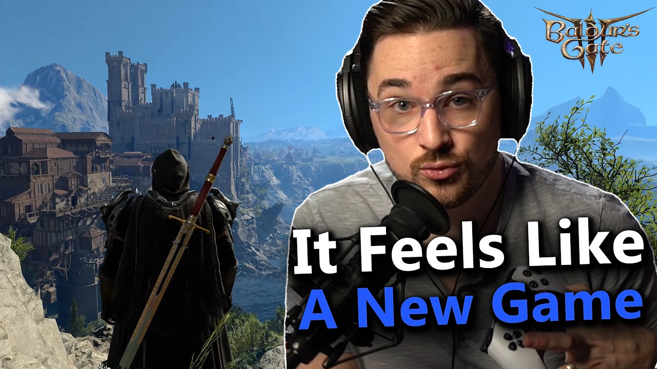Baldur’s Gate 3 in Third Person Is Kind of Incredible...