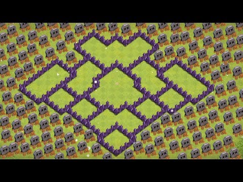 Le meilleur village défensif HDV7 (v2)!