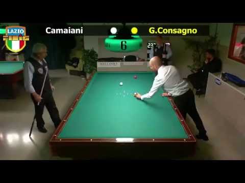 Camaiani vs G.Consagno - Gara Nazionale Open CSB New Club 93 Roma - 12/20 Novembre 2016