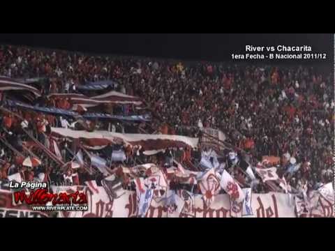 "Y al jugador, que deje la vida por esos colores" Barra: Los Borrachos del Tablón • Club: River Plate