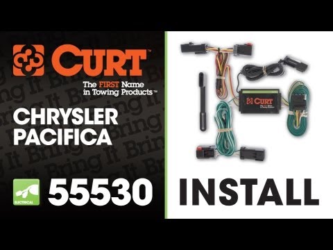 Trailer Wiring Install: CURT 55530 on a Chrysler Pacifica
