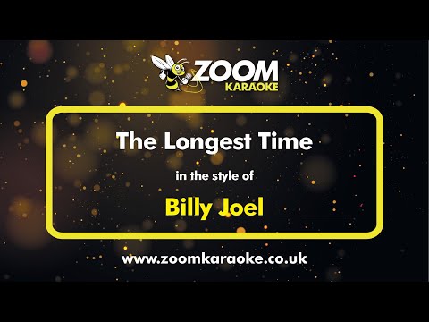 Billy Joel - The Longest Time (Karaoke Version) with Lyrics On Screen