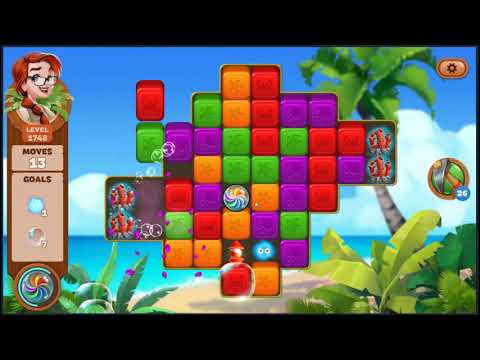 Lost Island Blast Adventure Level 1748 - NO BOOSTERS 🏝️ | SKILLGAMING ✔️