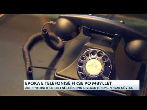 Epoka e telefonisë fikse po mbyllet-AKEP: Interneti kthehet në shërbimin kryesor të komunikimit