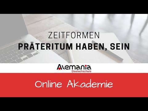 Deutschkurs Zürich, Luzern, Bern: Präteritum haben, sein und die Modalverben